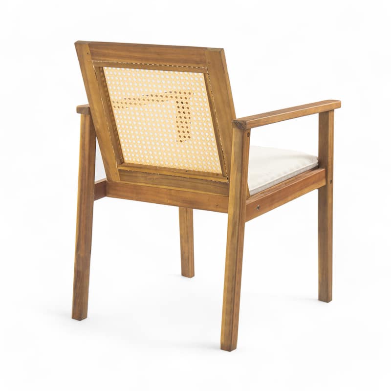 Christopher Knight Home - Preston Stylish and Durable Outdoor Dining Chairs with Cushions, Set of 2