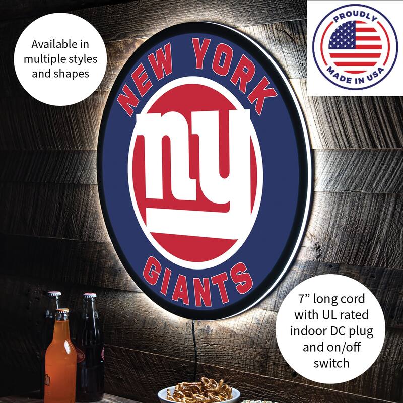 New York Giants LED Lighted Sign