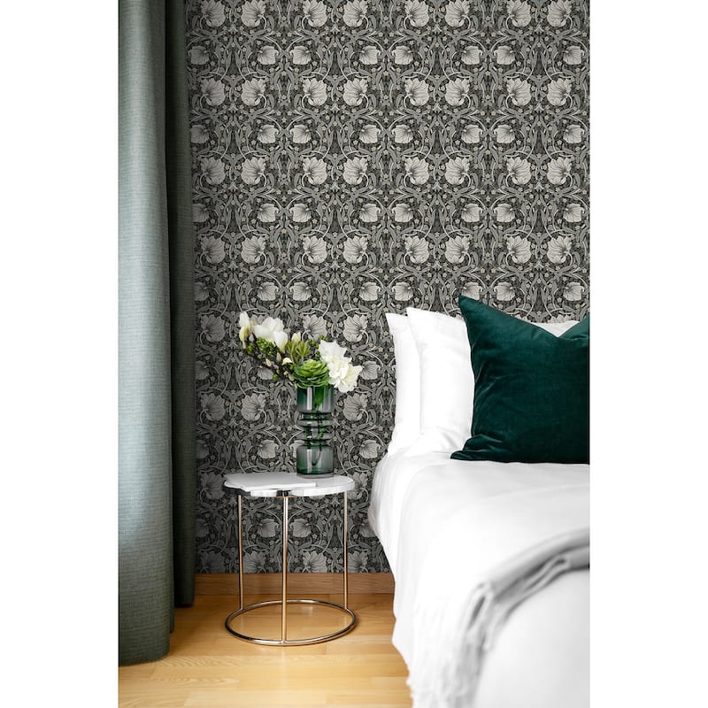 NextWall Pimpernel Floral Peel and Stick Wallpaper