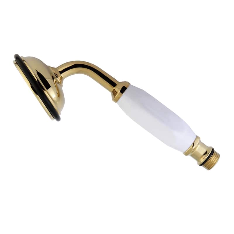 Vintage Hand Shower Head - Polished Brass