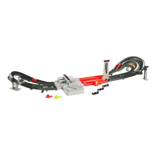slide 2 of 5, Hot Wheels Racing Formula 1 Grand Prix Circuit Track Set