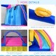 preview thumbnail 8 of 7, Outsunny Kids Bounce Castle House Inflatable Trampoline Water Slide Pool Climbing Wall 5 in 1 with Inflator for Kids Age 3-8