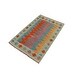 preview thumbnail 3 of 7, Eclectic Turkish Mira Hand-Woven Kilim Rug - 1'11'' x 3'2'' - 1'11'' x 3'2''