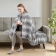 preview thumbnail 46 of 62, Beautyrest Marselle Oversized Faux Fur Heated Throw