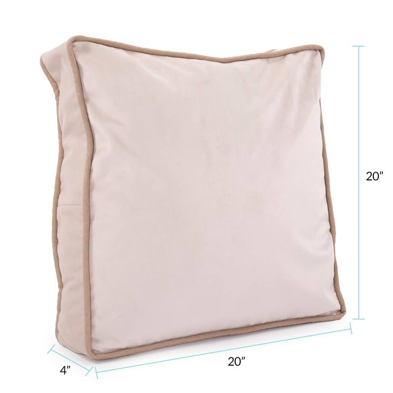 Allan Andrews 20" Gusseted Pillow with Down Insert, Bella Collection