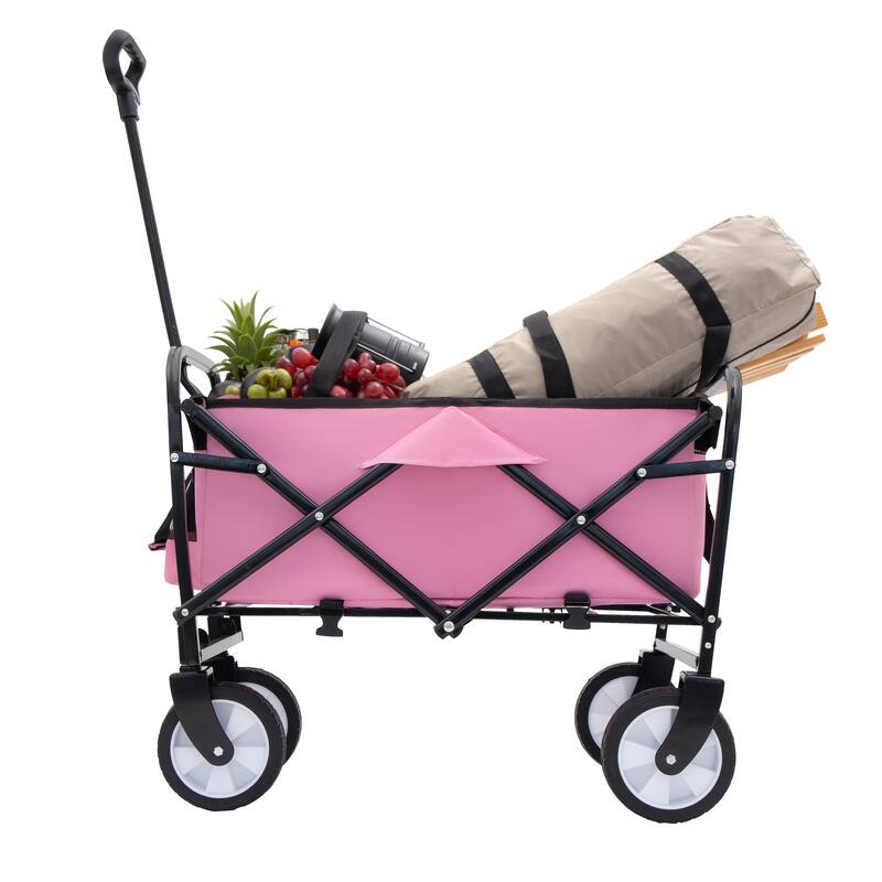 Foldable Wagon Cart with strapping system
