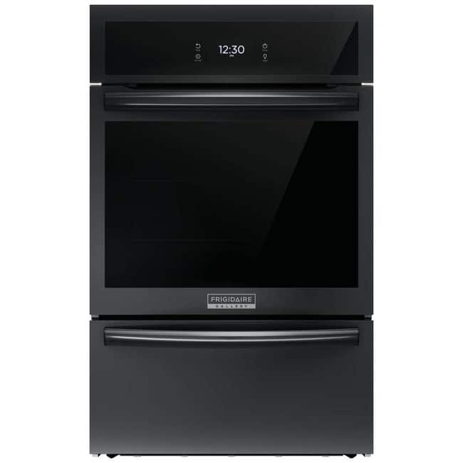 Frigidaire GCWG2438A Gallery 24" Wide 2.8 Cu. Ft. Single Gas Oven with - Black