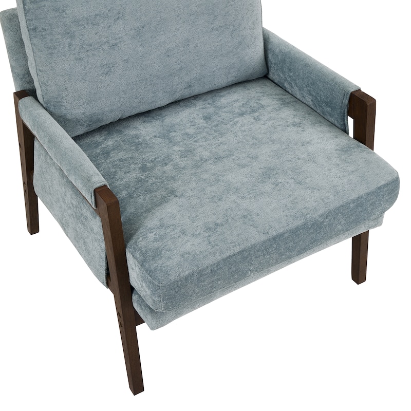35.4" Velvet Arm Chair