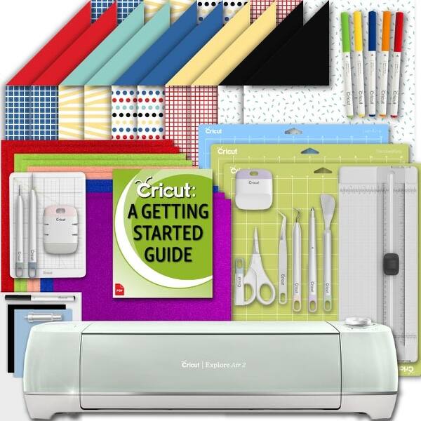 Shop Cricut Explore Air 2 Machine Beginner Set Shimmer Party