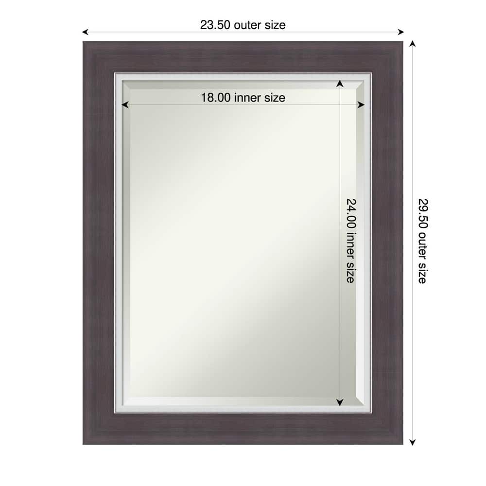 Ellie Beveled Framed Bathroom Vanity Wall Mirror