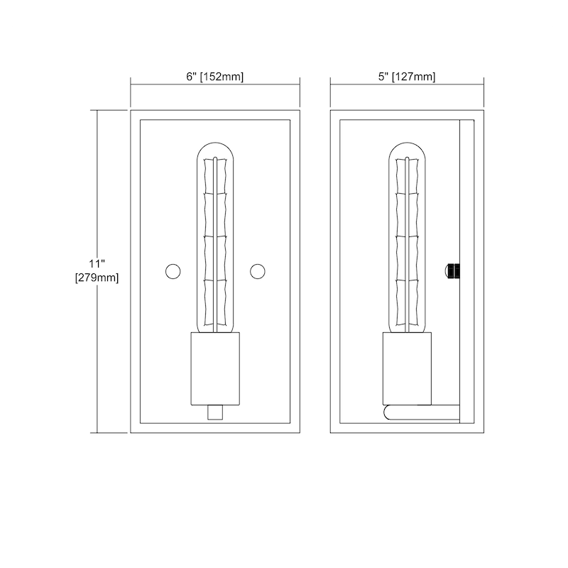 Elk Home Rigby Oil Rubbed Bronze Metal 1 Light Sconce