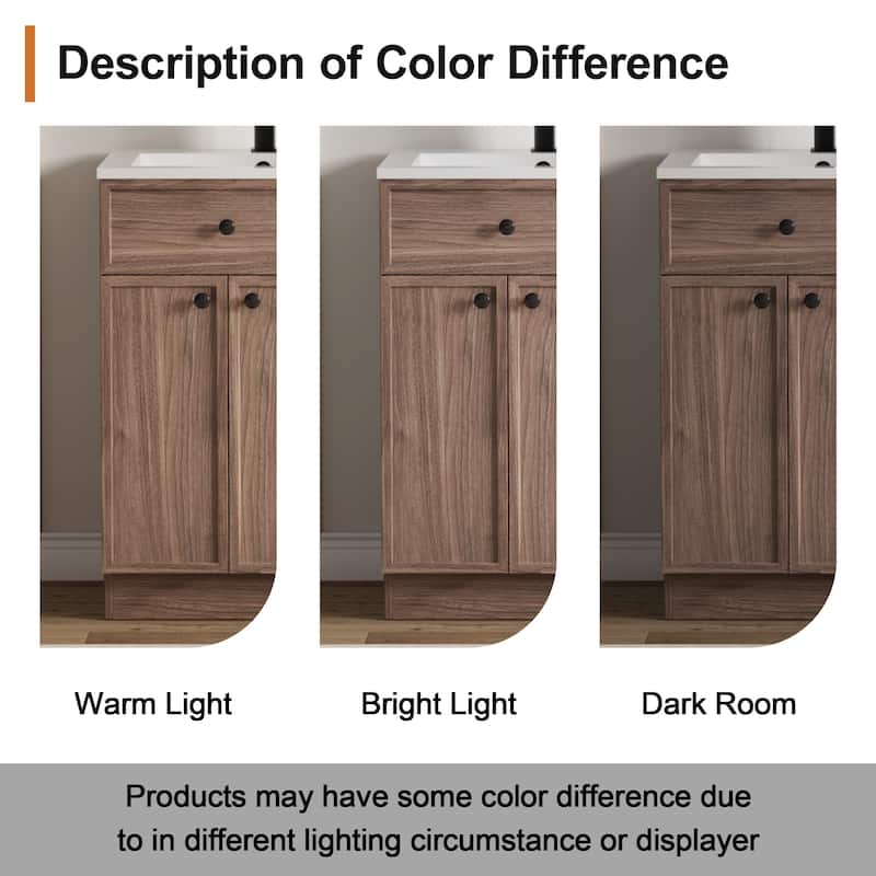 36"/48"/60"/72" Bathroom Vanity Set with Sink & Faucet