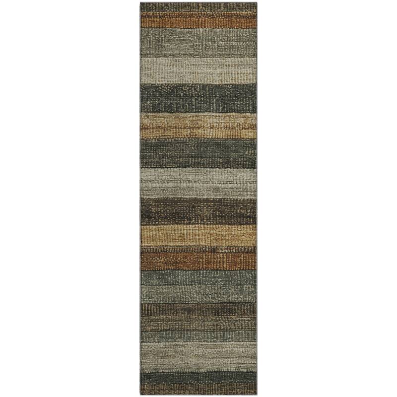 Premium Washable Super Soft Ombre Stripes Mayfield Rug