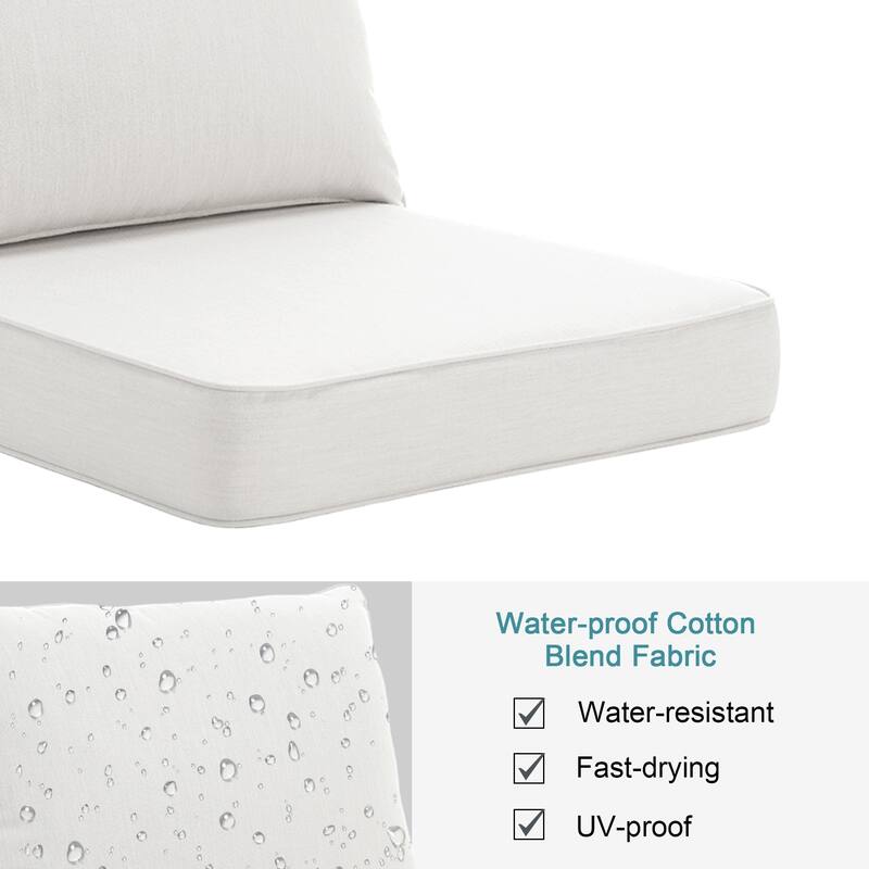 Sunbrella Indoor Outdoor Chair Cushion and Pillow