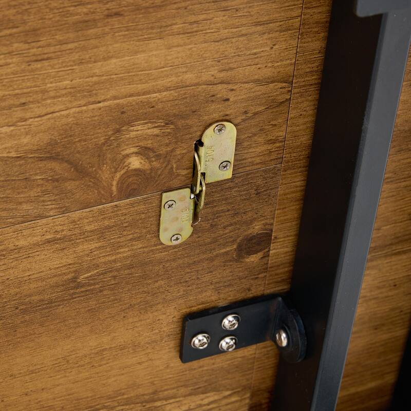 7-Piece Round Dining Set with Extendable Dining Table, Wood Kitchen Table Set with 6 PU Chairs for Dining Room