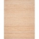 preview thumbnail 2 of 4, SAFAVIEH Handmade Natural Fiber Roksana Jute Rug - Natural - 8' x 10'