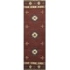 preview thumbnail 20 of 19, Alora Decor Ryder Southwestern Hand-tufted Wool Rug 10" Runner - Burgundy