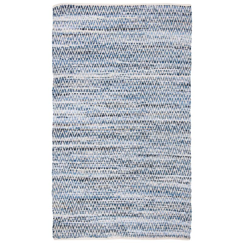 SAFAVIEH Handmade Montauk Konca Casual Geometric Cotton Rug