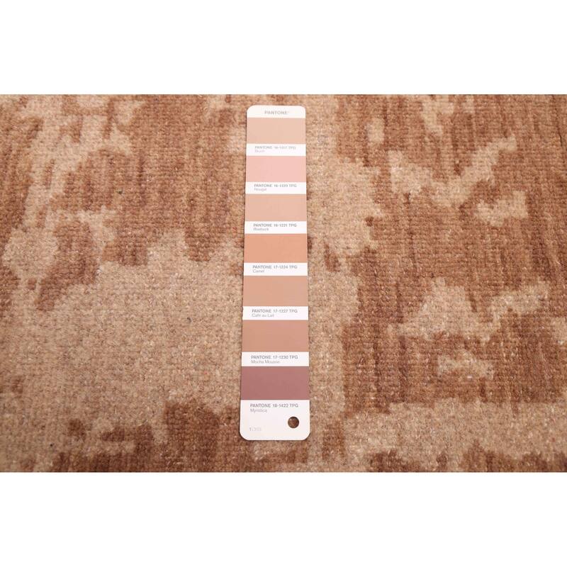 ECARPETGALLERY Hand-knotted Legacy Tan Wool Rug - 7'11 x 10'2