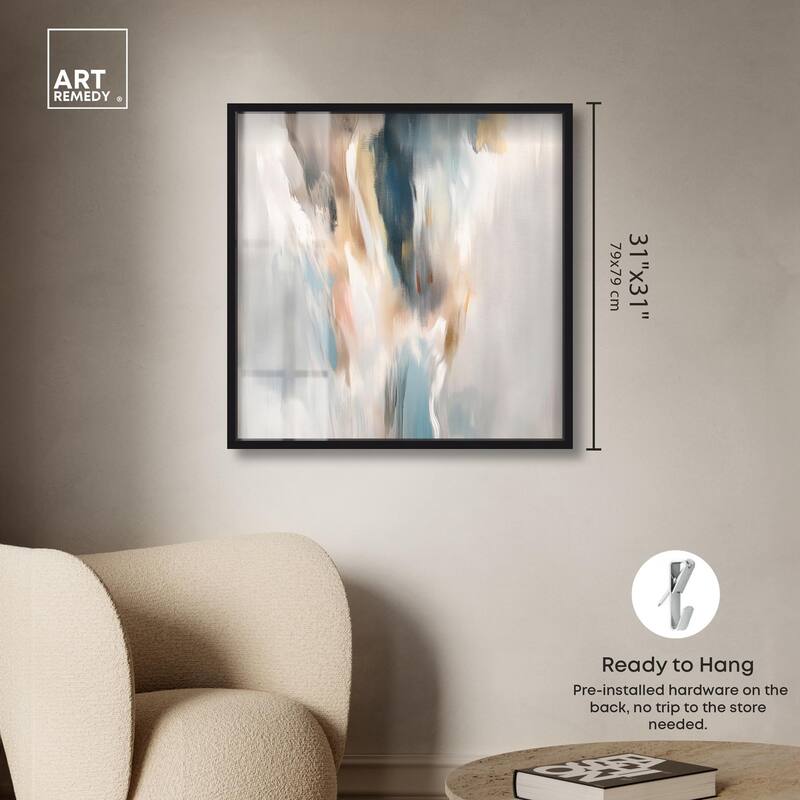 Gilded Gorge II Shadowbox by Art Remedy