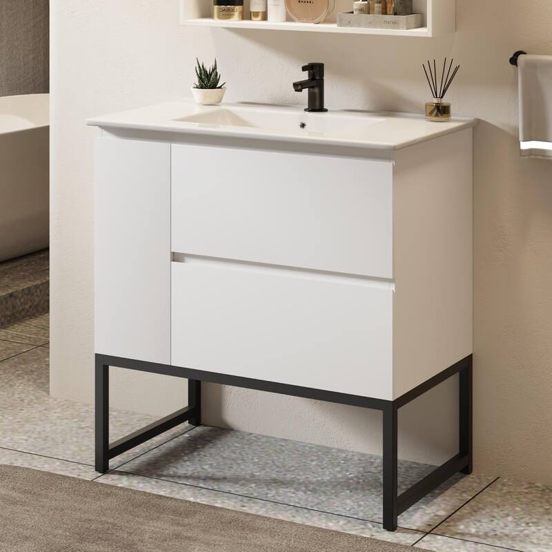 32''Bathroom Vanity with Single Sink