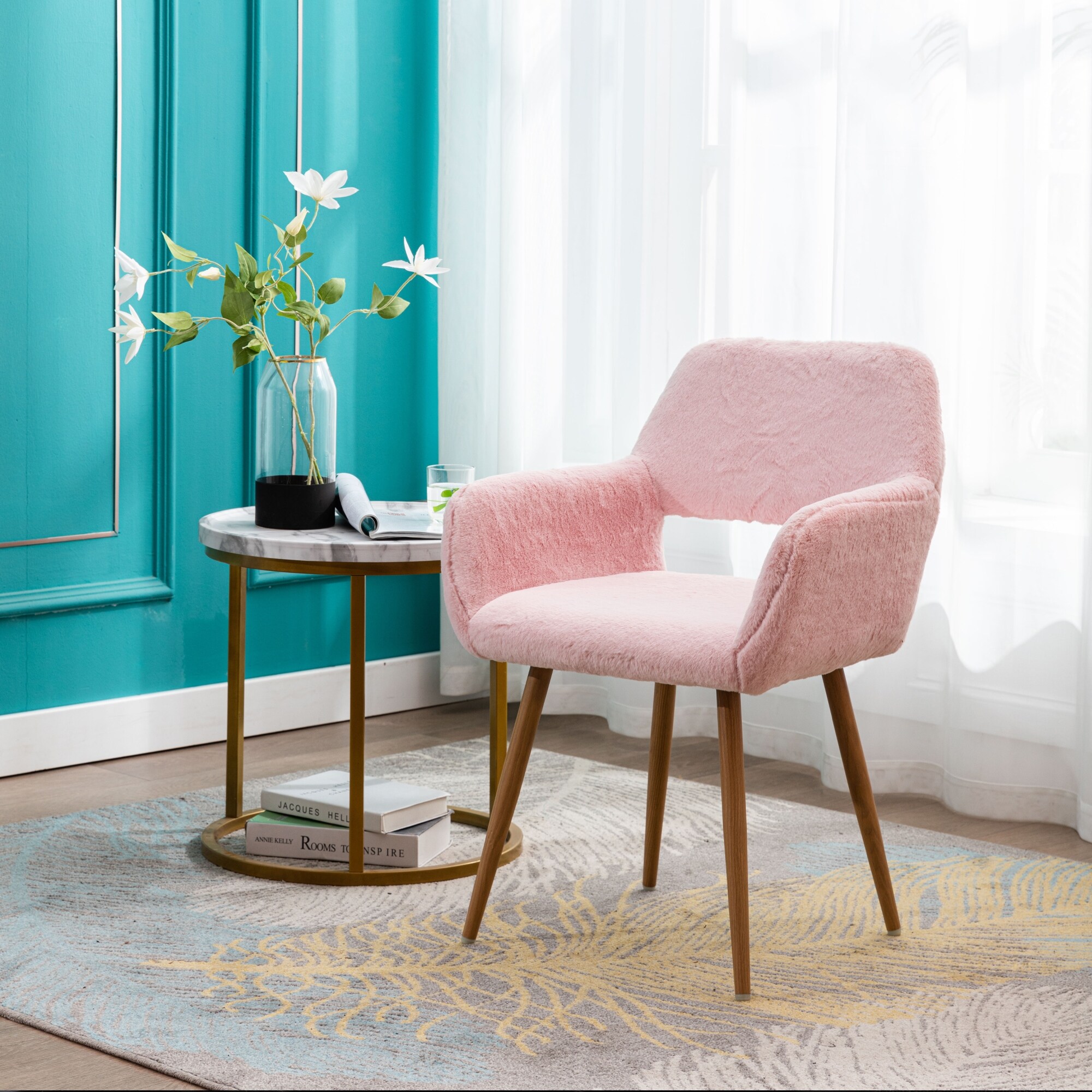 Nspire velvet dining clearance chair