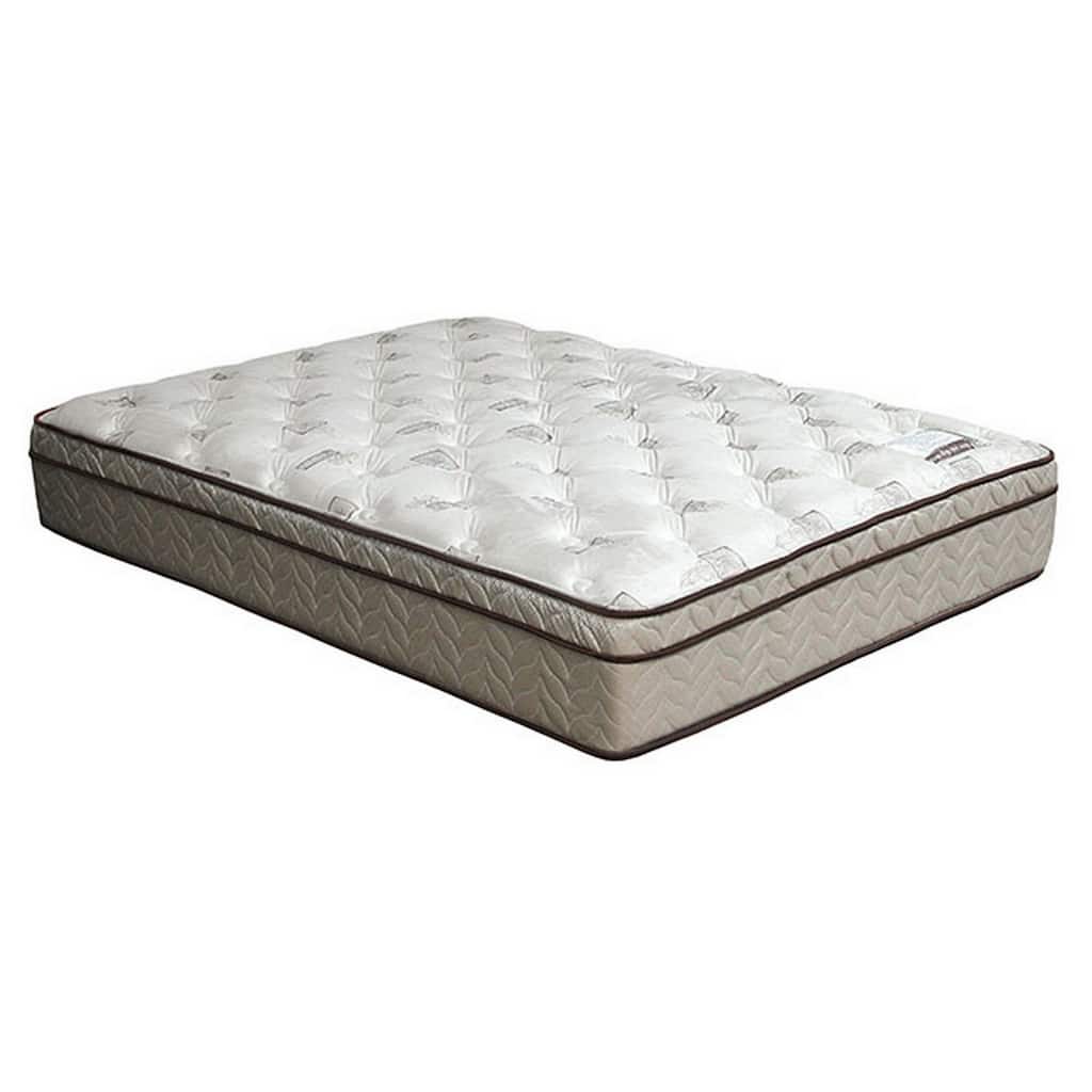 Yuk 13 Inch Euro Top Twin Size Mattress, Dense Foam, Orthopedic Innerspring