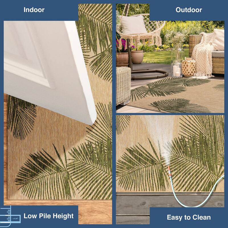 Liora Manne Carmel Palm Indoor/Outdoor Area Rug