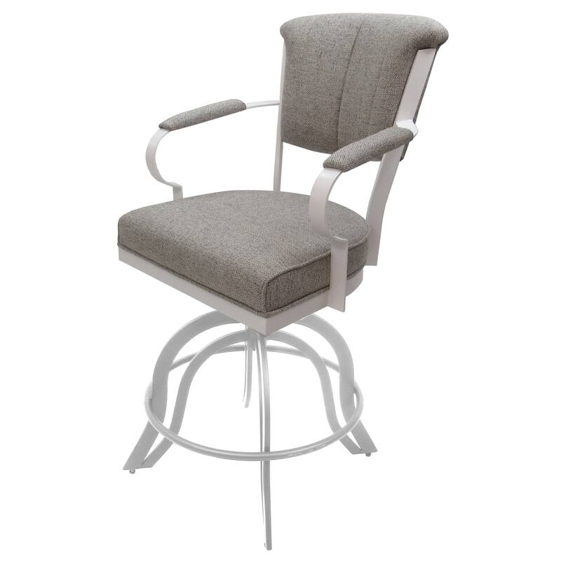 Miami Counter 26" or Bar 30" Metal Bar Stool on A Base