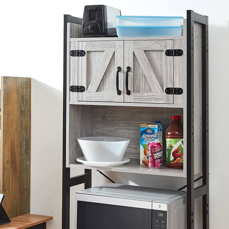 Yak About It® Dorm Hutch - Over the Fridge Organizer by DormCo - 23.60"L x 9.85"D x 74"H