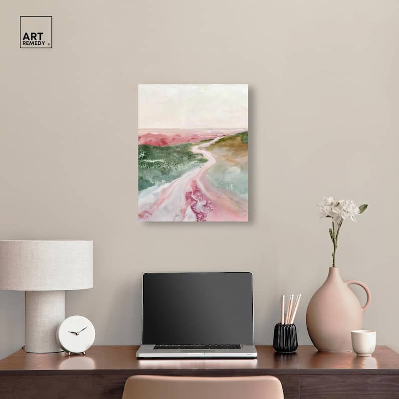 Noir Pulse I Canvas by Art Remedy, Gallery Wrapped