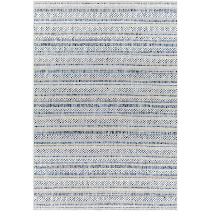 Livabliss Eagean Bohemian Stripe Outdoor Area Rug