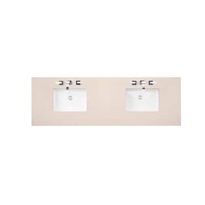 James Martin Vanities 72" Quartz Vanity Top with 1 Undermount