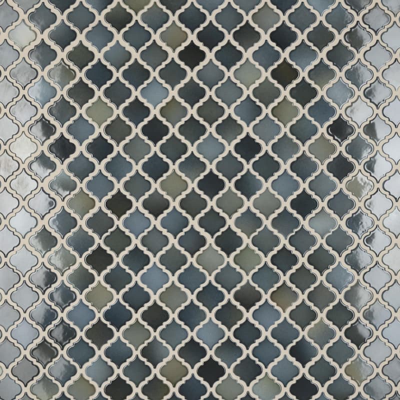 Merola Tile Hudson Tangier Atlantis 12-3/8" x 12-3/8" Porcelain Floor and Wall Tile