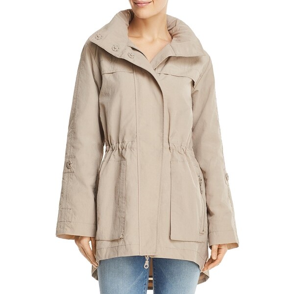 women's water resistant anorak jacket