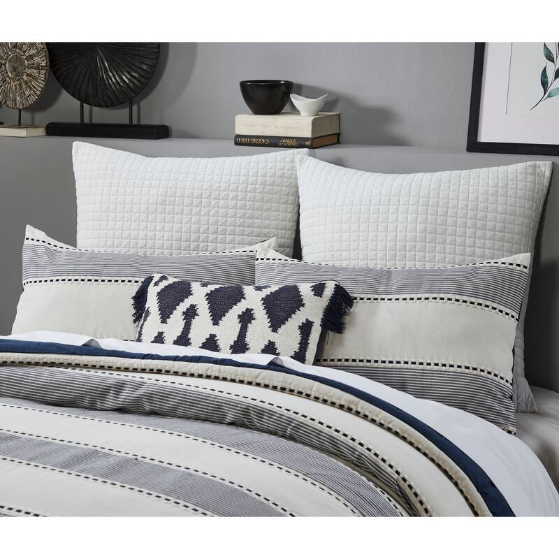 Better Trends Janson Collection Poly/Cotton Comforter Set with Sham - Absorbent, Moisture-Wicking, Machine Washable, Tumble Dry