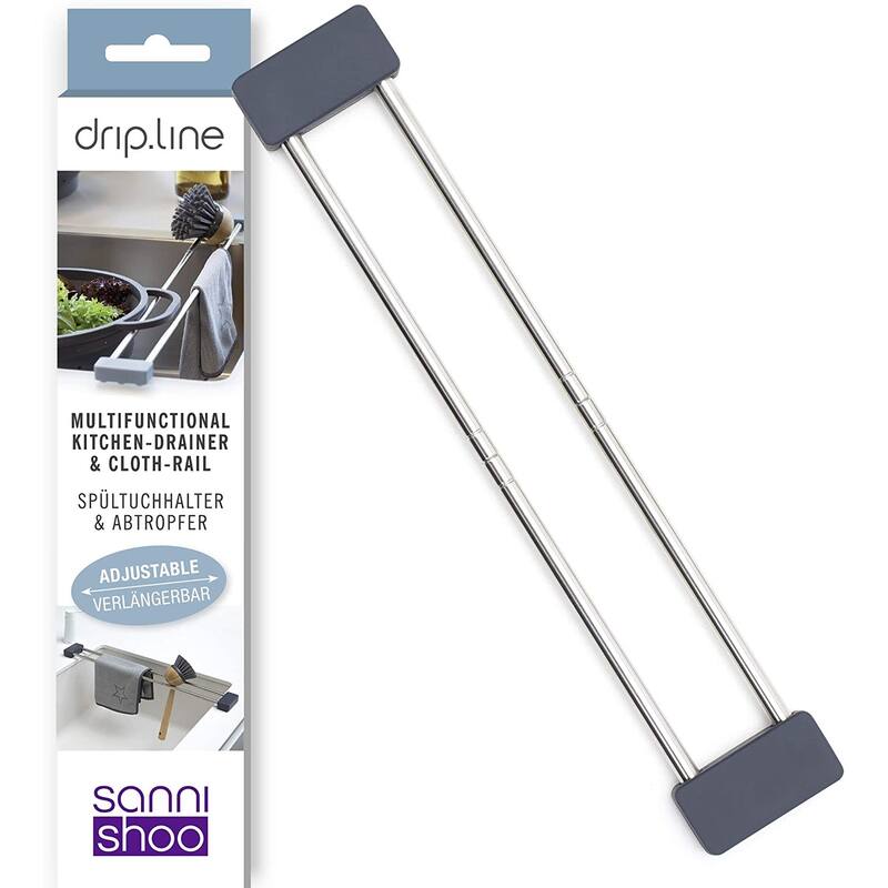 Sanni Shoo drip line Multifunctional Kitchen Drainer and Cloth Rail