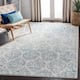 SAFAVIEH Madison Stella Boho Chic Ogee Trellis Rug - 8' x 10' - Cream/Turquoise