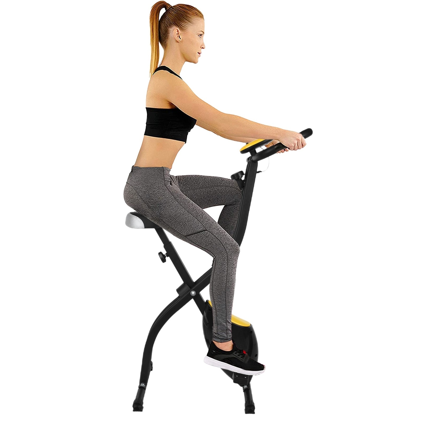 Folding exercise bike 2025 120kg