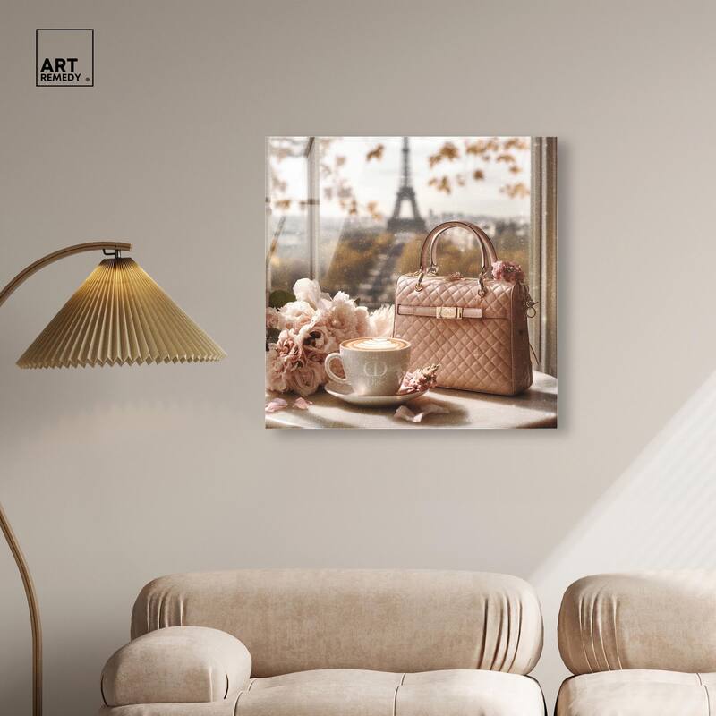Glam by the Window Paris Acrylic by Art Remedy, Ready to Hang