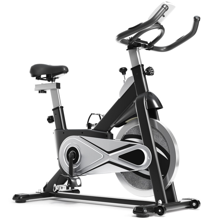 Spin bike with store 40 pound flywheel