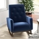 preview thumbnail 1 of 8, Westham Modern Indoor Nursery Rocking Armchair for Bedroom and Livingroom