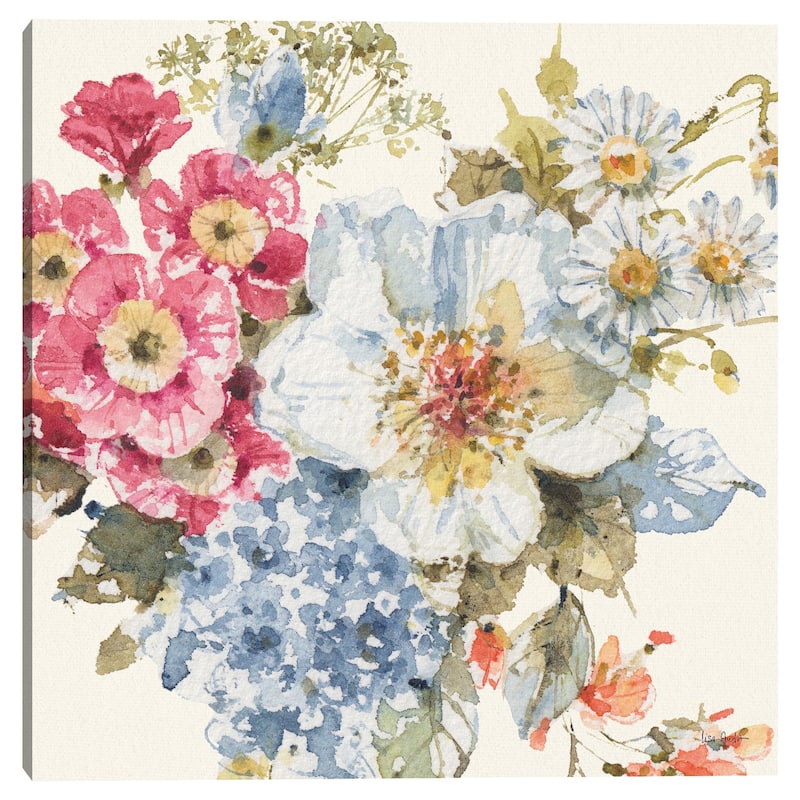 Summer Garden III by Lisa Audit Canvas Art Print