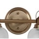 preview thumbnail 55 of 113, Shirley Metal/Glass LED Vanity Light, by JONATHAN Y