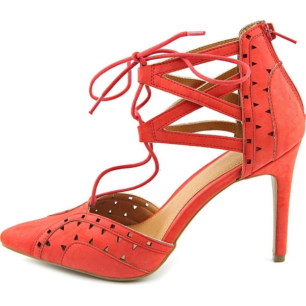 mia red sandals