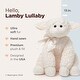 preview thumbnail 2 of 4, Bearington Baby Lamby Lullaby Animated Musical Plush Stuffed Animal Lamb 13"
