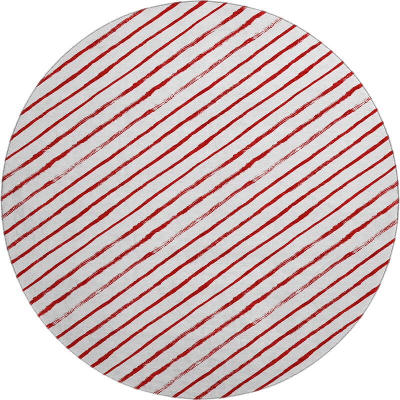 Premium Washable Super Soft Angle Stripe Mayfield Rug