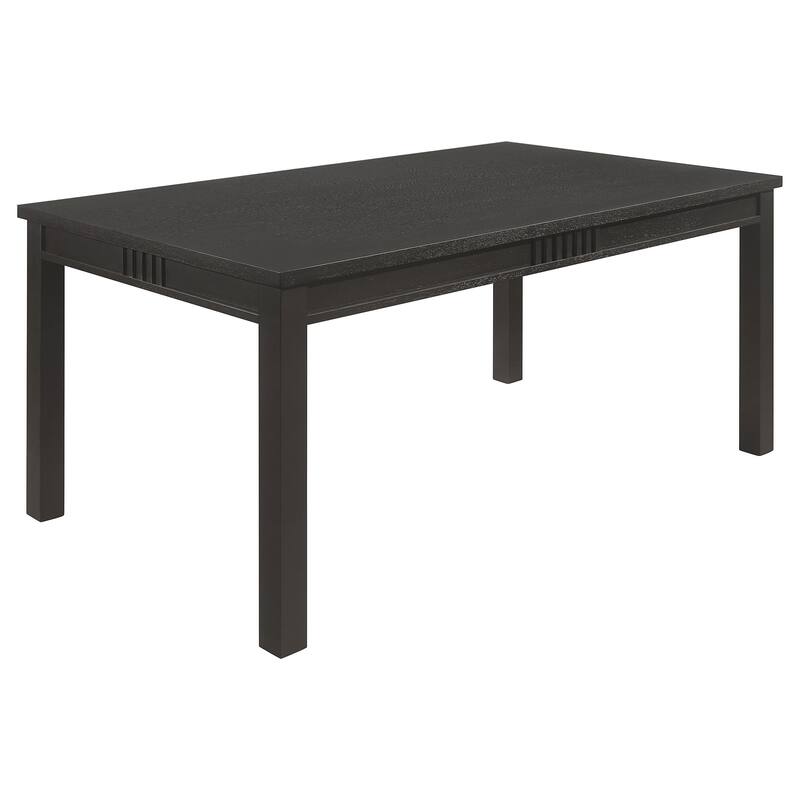 Marbrisa Rectangular 71-inch Wood Dining Table Matte Black - Matte Black