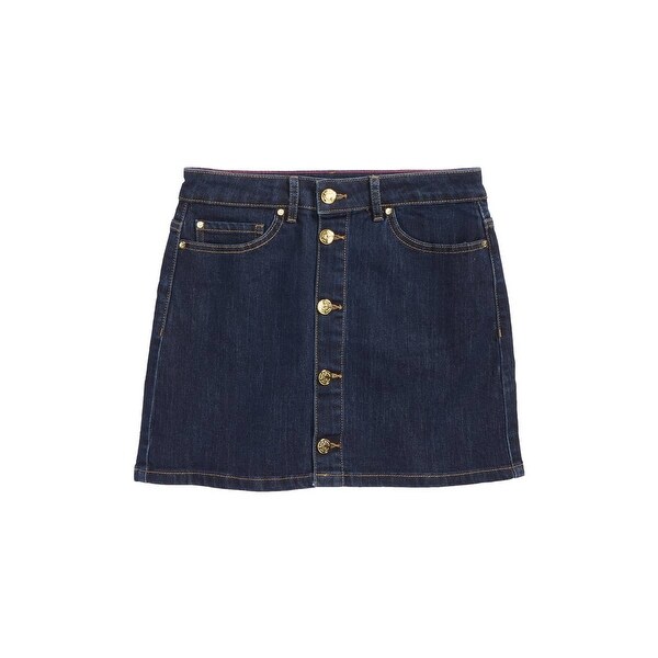 kate spade jean skirt