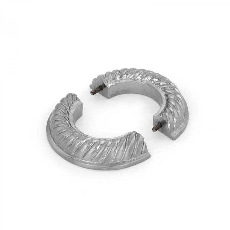 Aluminum Radiator Flange Le Cruller Style 1.25" (IPS) Pipe Flanges 1.75" ID - 3.13" OD Renovators Supply